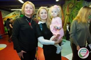маленькие гости праздника 10-летия клиники Геном в Калининграде